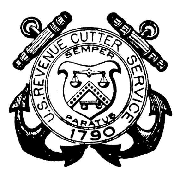 A photo of the seal of the Revenue Cutter Service A photo of the seal of the Revenue Cutter Service